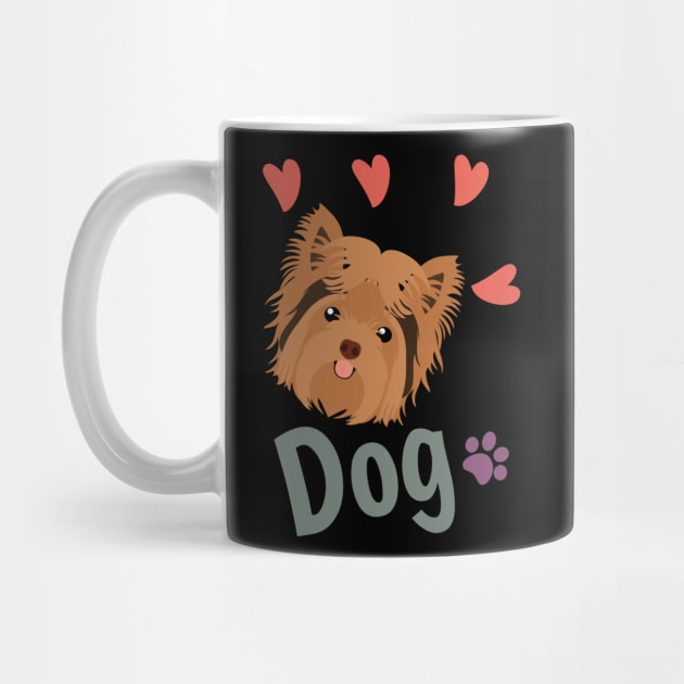 Love Yorkshire Terrier by LulululuPainting